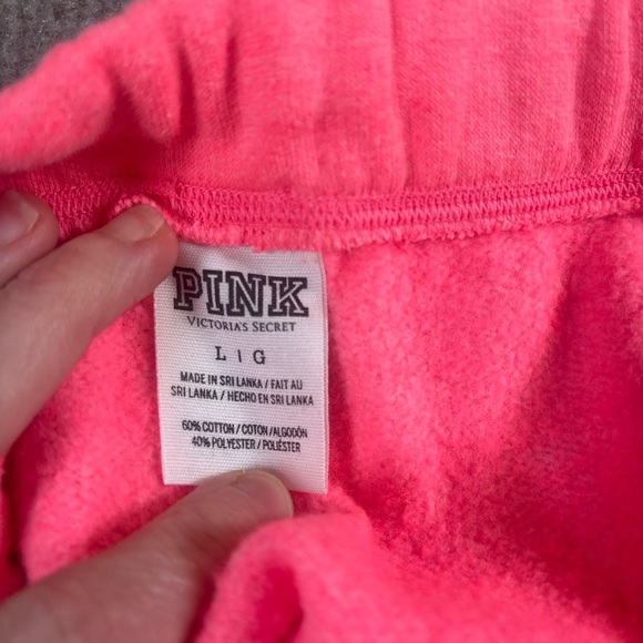 PINK Victoria's Secret Bright Pink Lounge Pants - Picture 4 of 5
